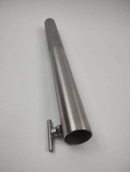 Libatherm Edelstahl-Grillgalgen 80 cm Ausleger 2m hoch Schwenkgrill