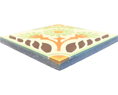 Zement Wand- und Bodenfliese Bella 1461 20x20x1,6 cm