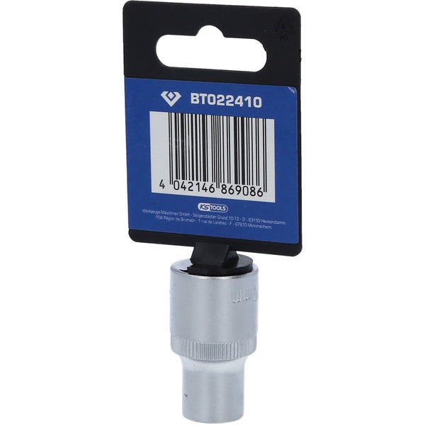 BRILLIANT TOOLS 1/2 Zwölfkant-Stecknuss 10 mm - BT022410