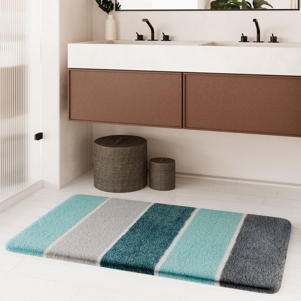 Badteppich Türkis Blau Rio Marina Homie Living 80x150 cm