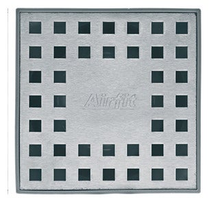 Airfit Ersatz-Edelstahlrost 3 mm, für Bodenablauf Profi, Ablaufrost aufliegend, 60210BA