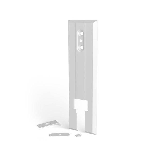 Montageleiste mit Zubehör für Sanitärobjekte