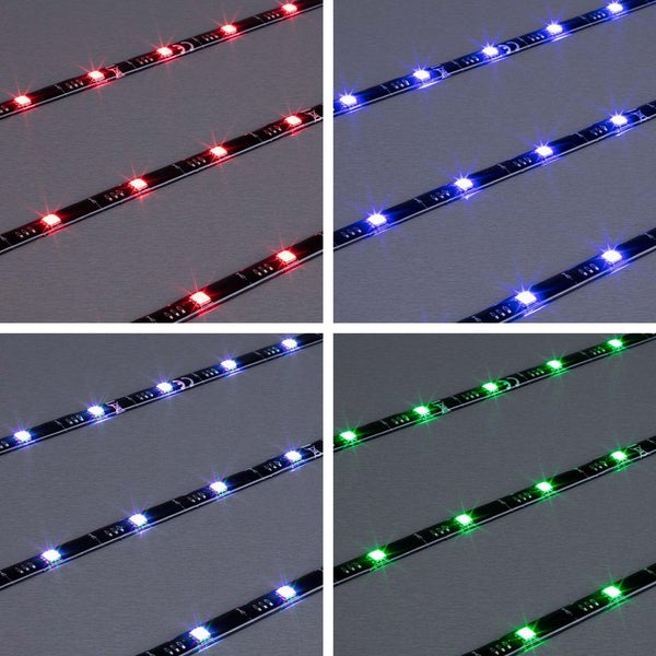 LED Stripe TV Beleuchtung RGB 2m 2,5W dimmbar Fernbedienung USB Briloner