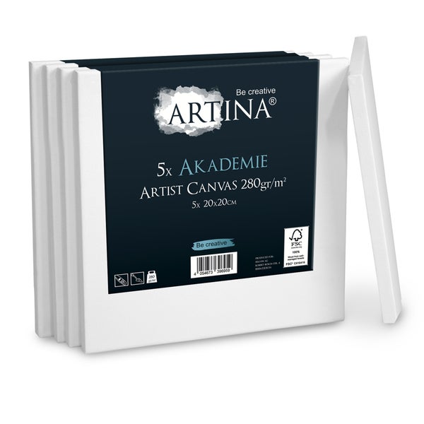 Artina Akademie Keilrahmen 20x20cm FSC (5tlg)