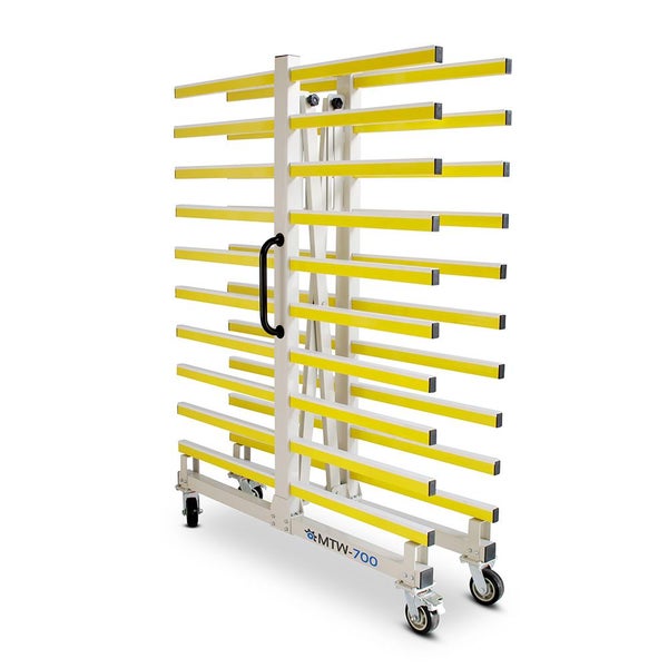Trockengestell mit Rädern für Werkstattbedarf