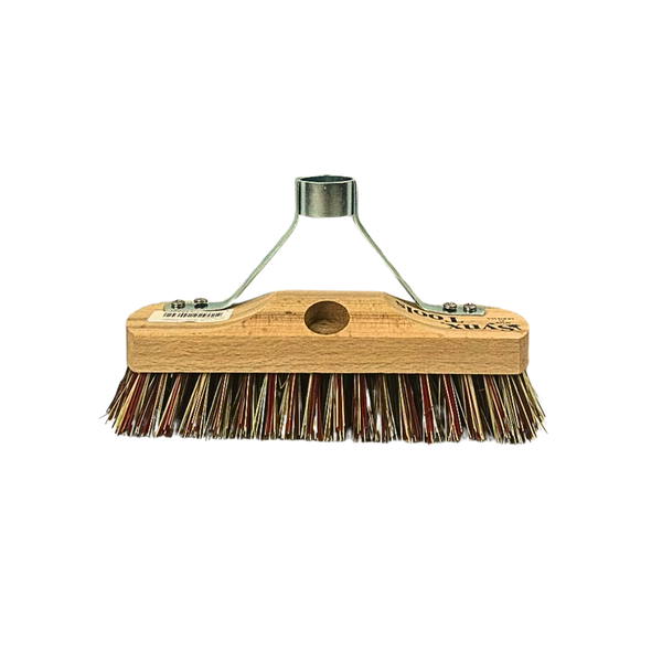 Besen mit Holzstielaufnahme und Borsten