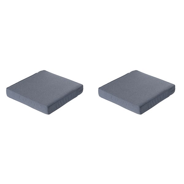 Lounge Profi-Line Sitzkissen Manchester jeansgrau - ca. 73x73 cm - 2er-Set
