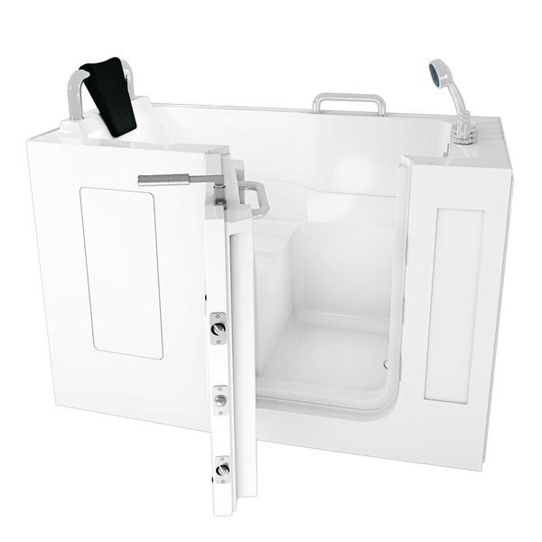 Begehbare Badewanne mit Tür und Sitz