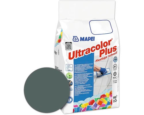 Mapei Ultracolor Plus Flexfuge Schnell 5 Kilogramm Sack in Grau