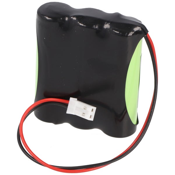 Zweipoliger Steckverbinder aus Kunststoff mit zwei Anschlusskabeln für elektrische Anwendungen.