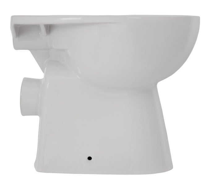 Wand-Tiefspül-WC aus Keramik in Seitenansicht für die Wandmontage