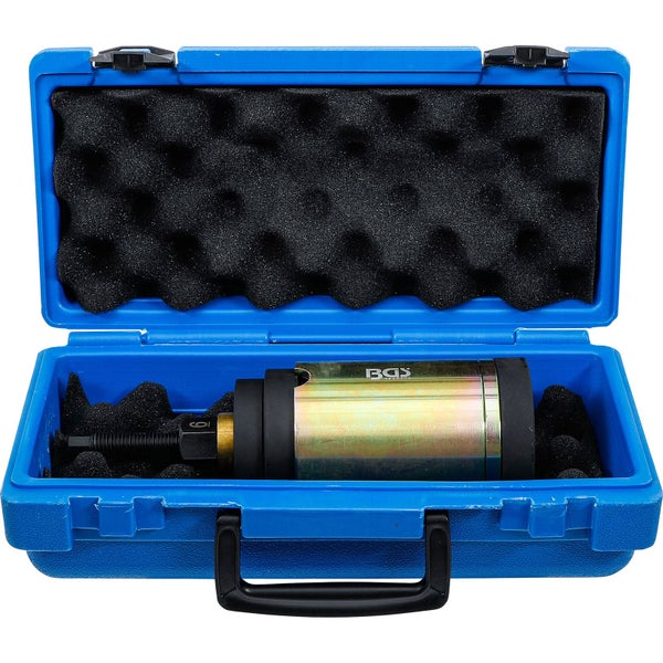 Werkzeug zum Demontieren von Lagern im blauen Werkzeugkoffer