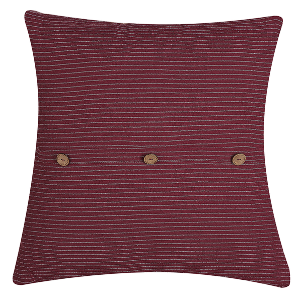 Dekokissen CAMPANULA 45 x 45 cm Rot Ohne Muster