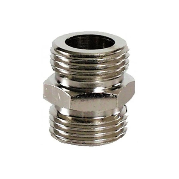 Nippel aus Metall mit Außengewinde