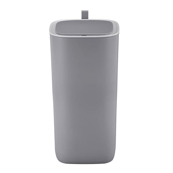 PROREGAL Moderner Quadratischer Abfalleimer Mit Smart Sensor 30 Liter HxBxT 59 x 27 x 27 cm Grau