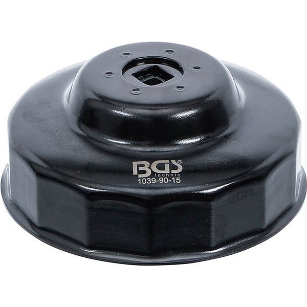 BGS Ölfilterschlüssel 15-kant Ø 90 mm für Honda / Mazda / Nissan / Subaru / Toyota - 1039-90-15