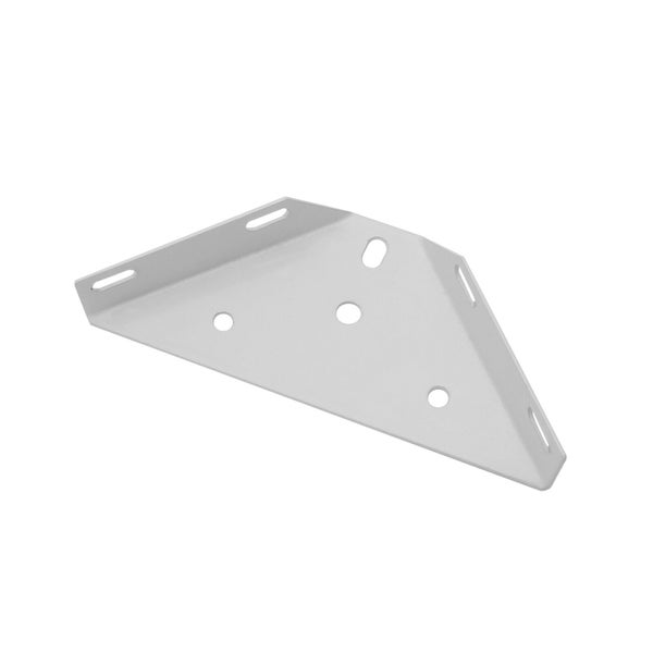 Winkelverbinder aus Metall mit Löchern