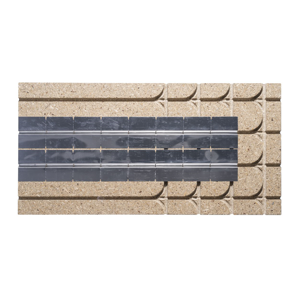 Aluminium-Wärmeemissionsplatte Biegeelement CC200 54 Stück/Pack
