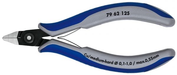 Knipex Präzisions-Elektronik-Seitenschneider 125 mm - 7962125