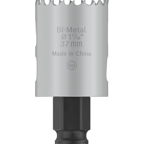 Bimetall Lochsäge mit 37 mm Durchmesser