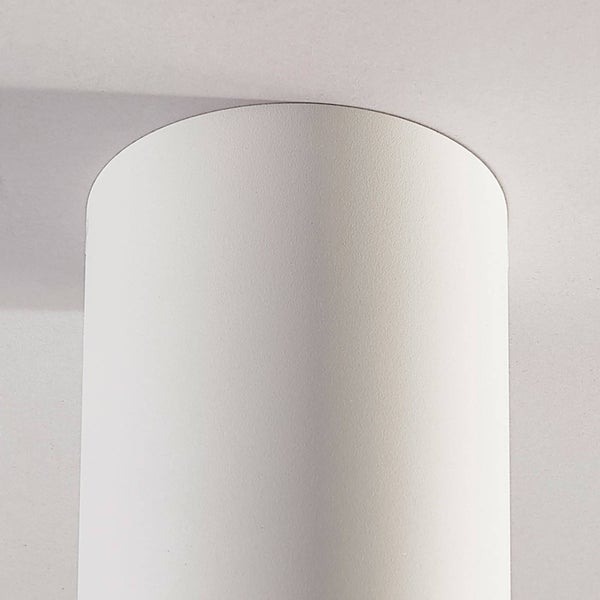 Zylindrische Deckenleuchte aus Metall