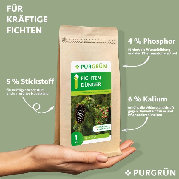 Purgrün Fichten-Dünger 1 kg