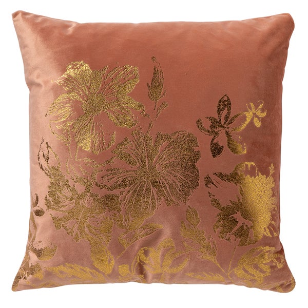 Lily Dekokissen - Mit Blumenmuster 45x45 cm, Rosa