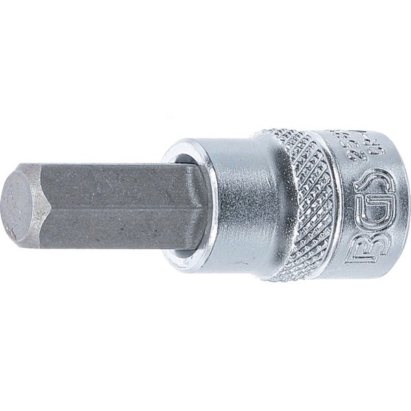 BGS Bit-Einsatz Antrieb Innenvierkant 10 mm (3/8) Innensechskant 10 mm - 2582
