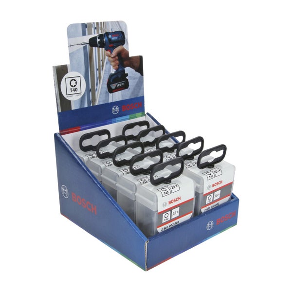 Bosch T40 Schrauberbit-Set in Verkaufsverpackung