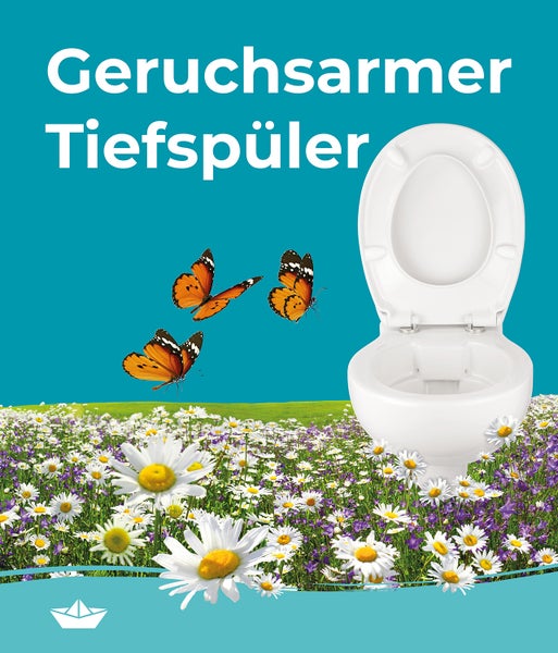 Calmwaters® Spülrandloses WC, wassersparendes Wand WC, geruchsarmer Tiefspüler, Hänge WC inkl. Toilettendeckel Duroplast Absenkautomatik Abnehmbar, 08AB3131