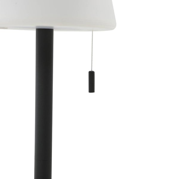 Lindby LED Akkutischlampe höhenverstellbar, Lichtfarbe 3-stufig einstellbar Akku Tischlampe kabellos aufladbare tragbare Tischleuchte Garten IP44