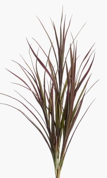 Stiele einer künstlichen Pflanze in Grün und Braun.