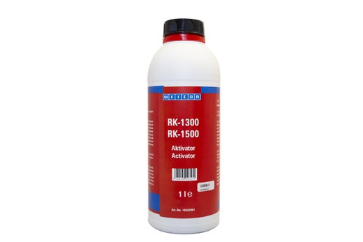WEICON Aktivator für RK-1300 & RK-1500 | Vernetzer für Acrylat-Strukturklebstoffe | 1 L | farblos, transparent