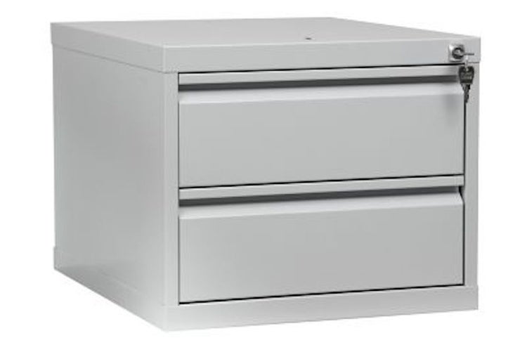 PROREGAL Werkbank Cricket Mit 2 Schubladen Und Ablageboden HxBxT 84 x 120 x 60 cm Traglast 150 kg Grau-Buche