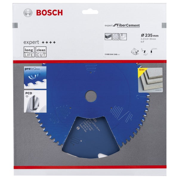 Bosch Logo. Bosch Kreissägeblatt Expert FiberCement, 235 Millimeter Durchmesser