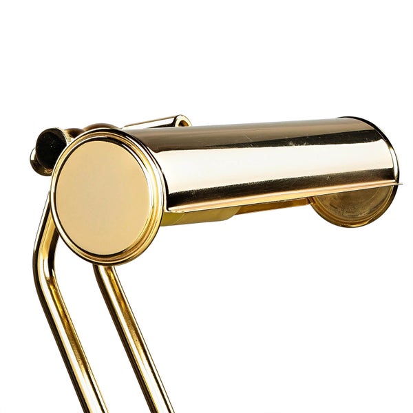 Goldfarbene Bilderleuchte