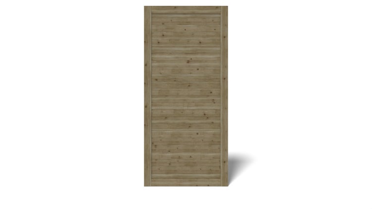 Vollständiges Paneel für Gartenlaube 1,01x2,17m
