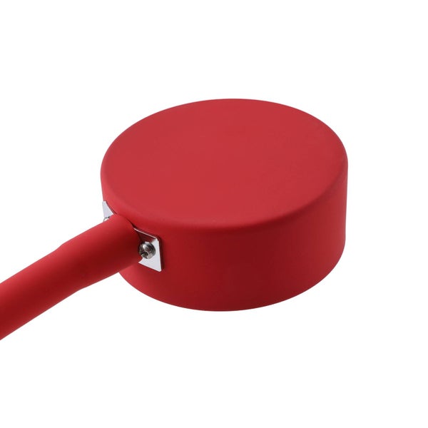 Detailansicht einer roten Leuchte