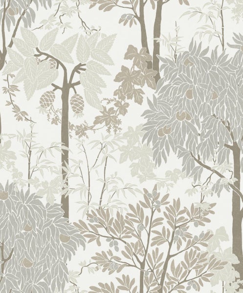 Geschmückter Weihnachtsbaum im Jutesack