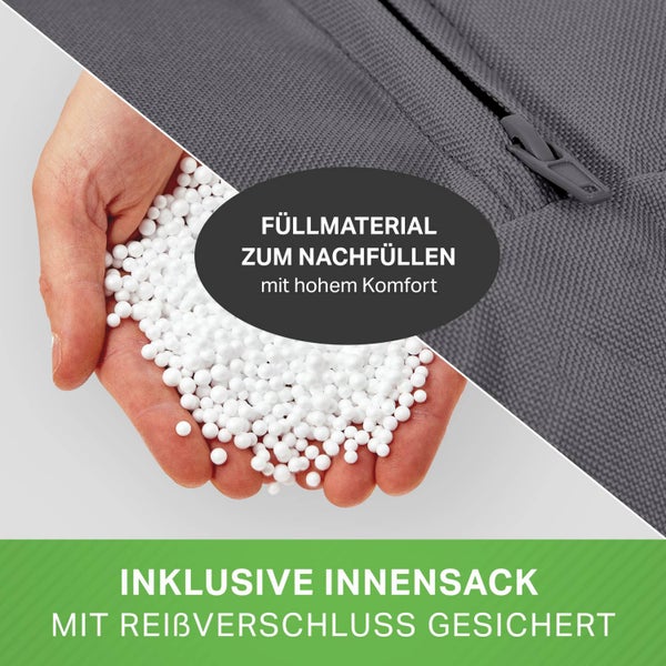 Dekorative grüne Vase auf schwarzem Tisch