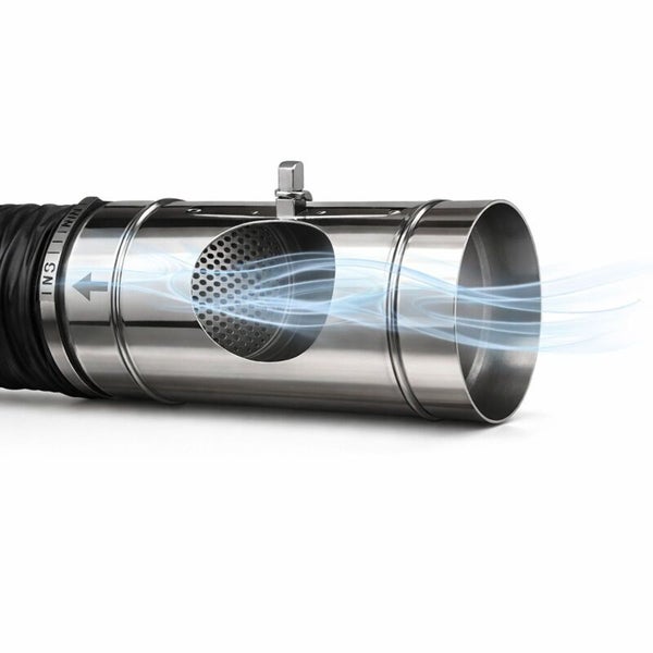 Rundrohr-Schalldämpfer zur Geräuschreduzierung in Lüftungsanlagen