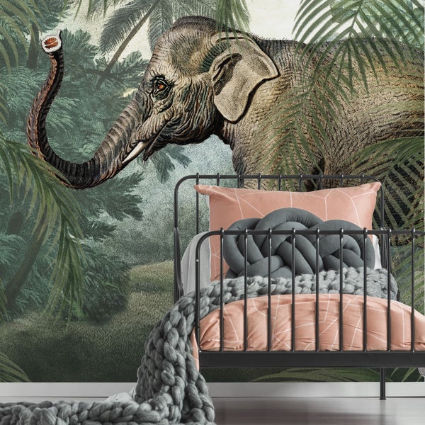 Elefant - Fototapete - 280x200 cm
