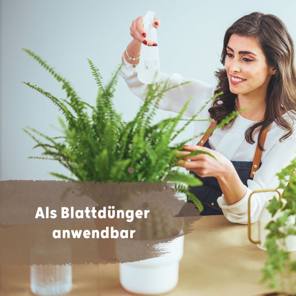 Blusana Flüssig Volldünger 2 Liter Vorteilspaket ( 2 x 1 l Flasche) Flüssigdünger  NPK Dünger 6-3-6 für Zierpflanzen Obst- und Gemüse Hydrokultur Hydroponik Erde