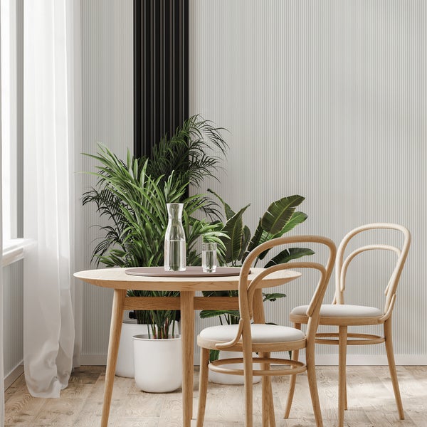 Geriffelte Dekorplatte