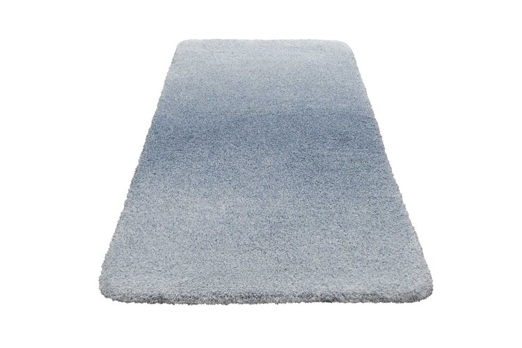 Badteppich Blau meliert Luuk WECONhome Basics 80x150 cm