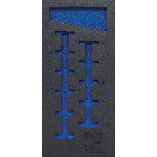 BGS Werkstattwageneinlage 1/3 leer für Art. 4059 - 4059-1