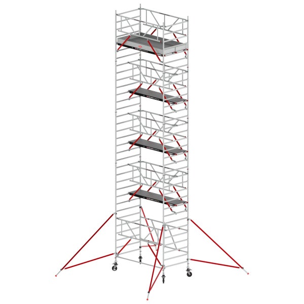 Altrex RS Tower 55-S mit Safe-Quick® 10,8m Arbeitshöhe Fiber-Deck 1,85m