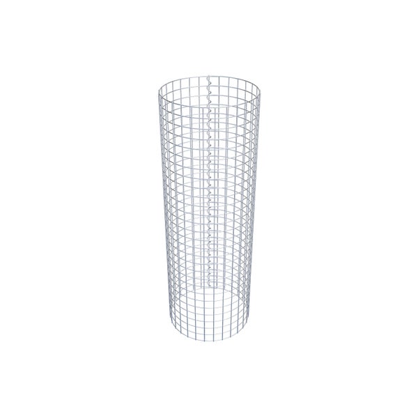 Gabionensäule Durchmesser 47 cm MW 5 x 5 cm rund - Höhe: 140 cm