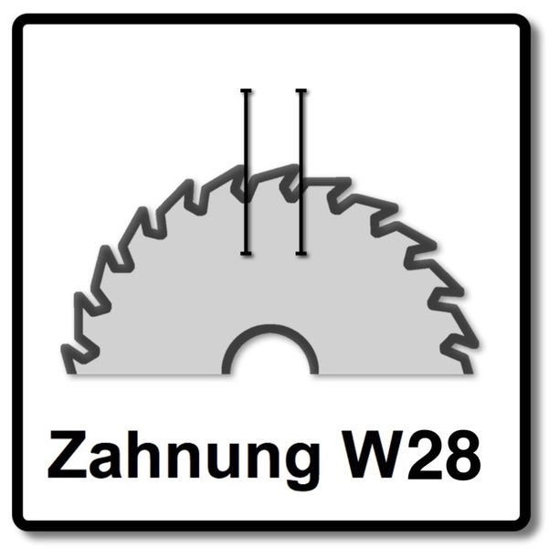 Zahnung W28