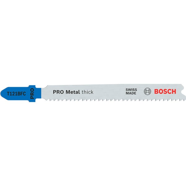 Bosch PRO Metal thick T121BFC Stichsägeblatt 92 mm 5-tlg. - 2608655110